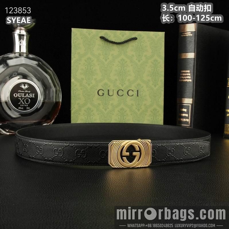 Gucci belt 35mmX100-125cm 8L40