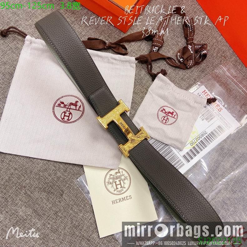 Hermes Belt 38mmX95-125cm 7D119
