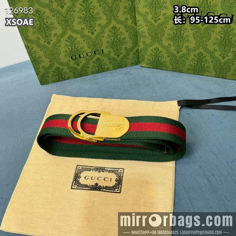 Gucci belt 38mmX95-125cm 8L49
