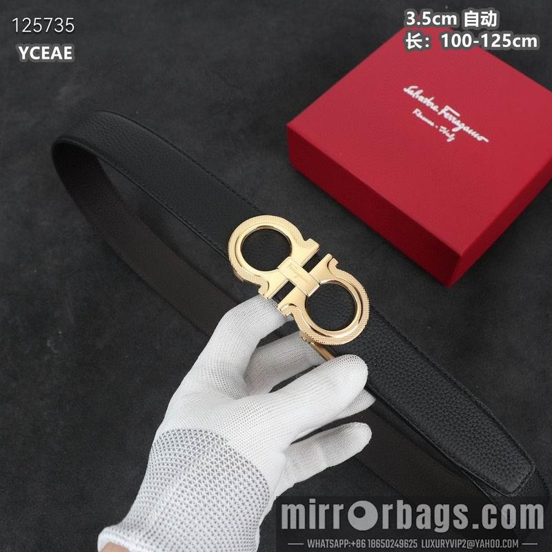 Ferragamo belt 35mmX100-125cm 8L07