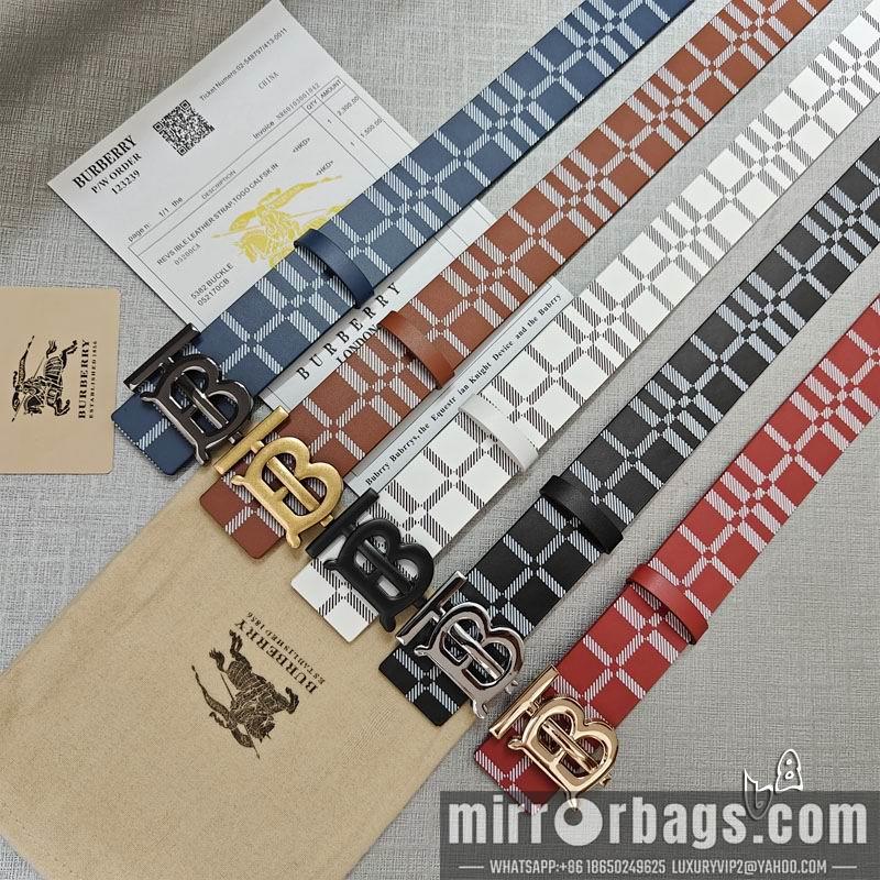 Burberry belt 38mmX90-125cm lb06