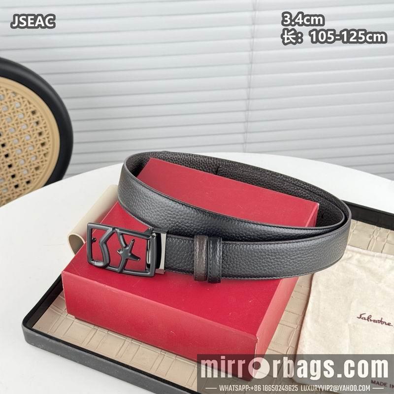 Ferragamo belt 34mmX105-125cm 8L17