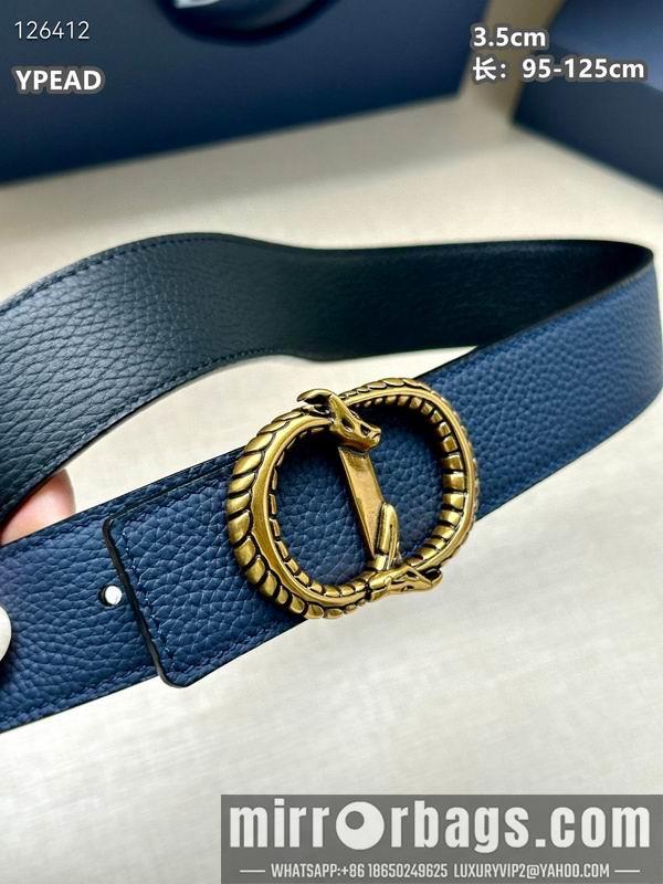 Dior belt 35mmX95-125cm 8L20
