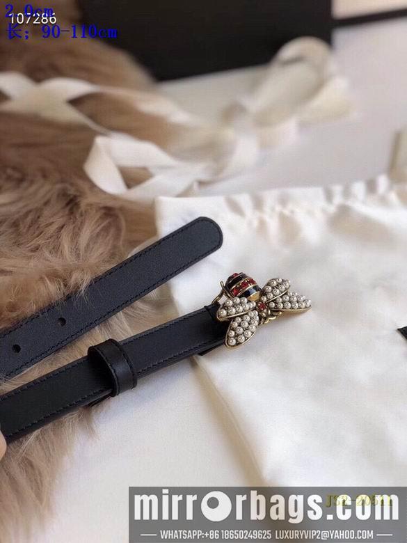 Gucci belt 20mm 90-110cm 8L02