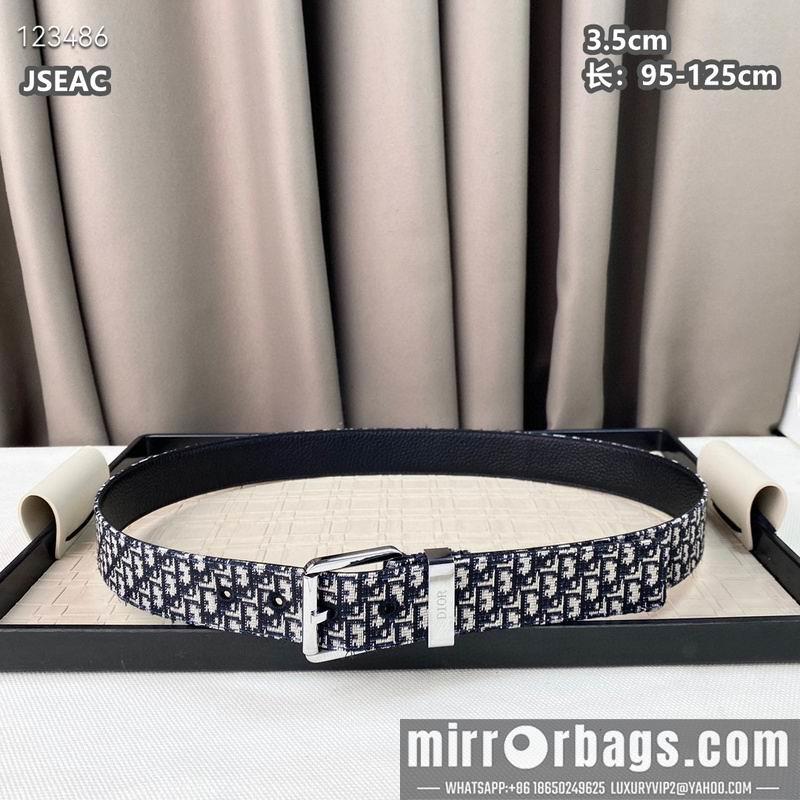 Dior belt 35mmX95-125cm 8L29