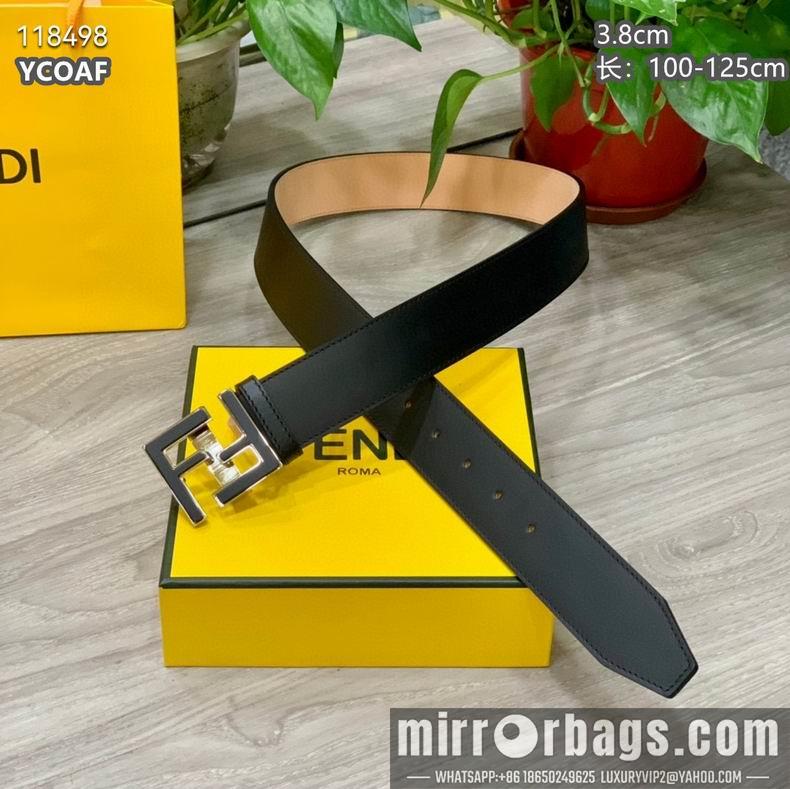 Fendi belt 38mmX100-125cm 8L03