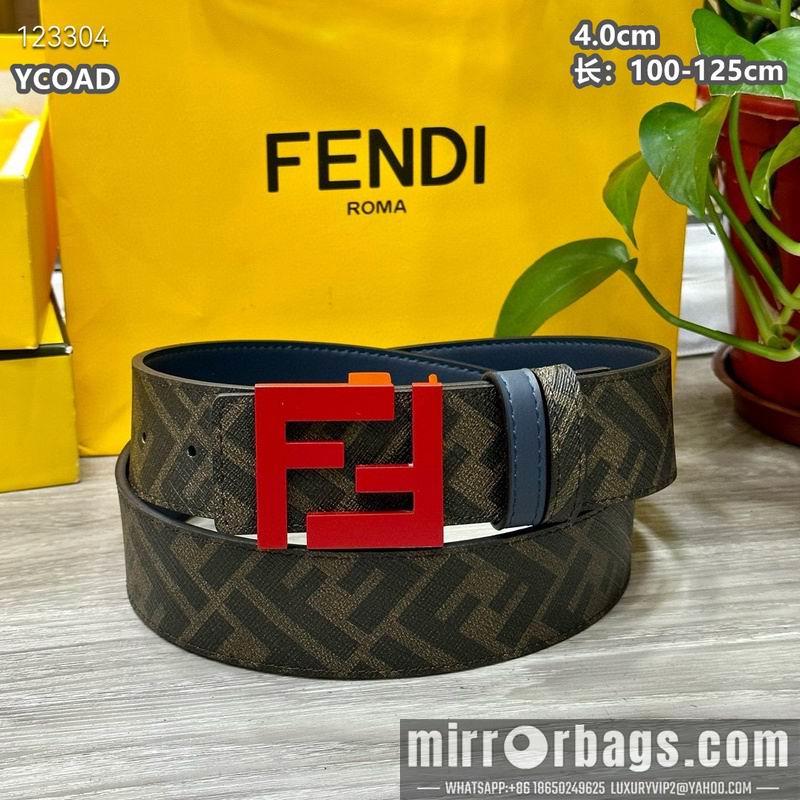 Fendi belt 40mmX100-125cm 8L76