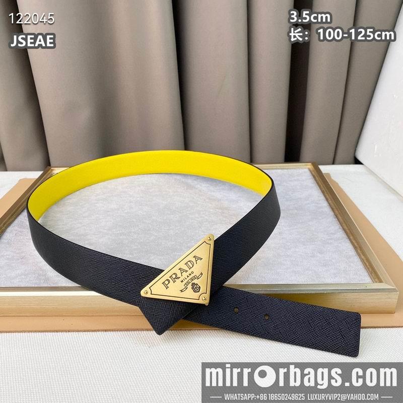 Prada belt 35mmX100-125cm 8L43