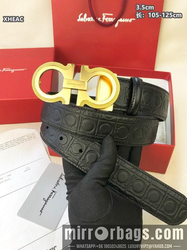 Ferragamo belt 35mmX105-125cm 8L140