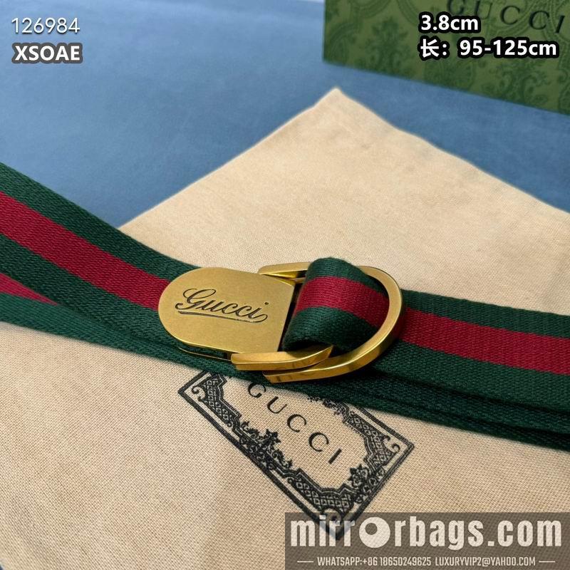 Gucci belt 38mmX95-125cm 8L49