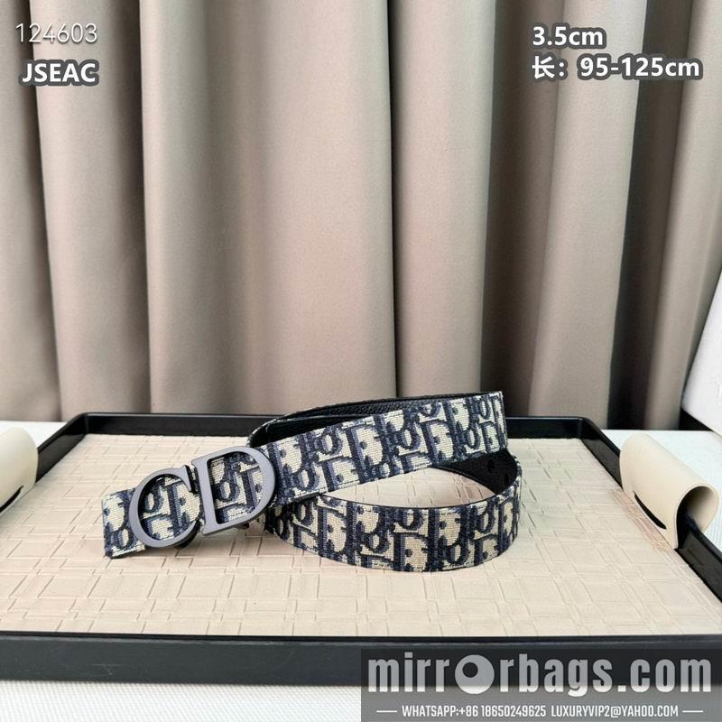 Dior belt 35mmX95-125cm 8L21