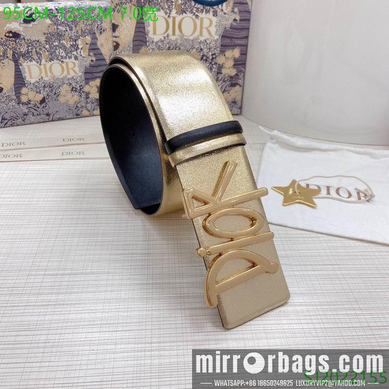 Dior Belt 70mmX95-125cm 7d09