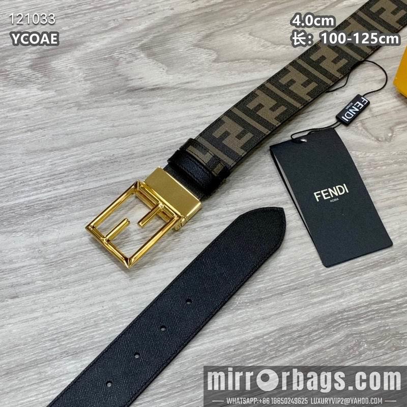 Fendi belt 40mmX100-125cm 8L115