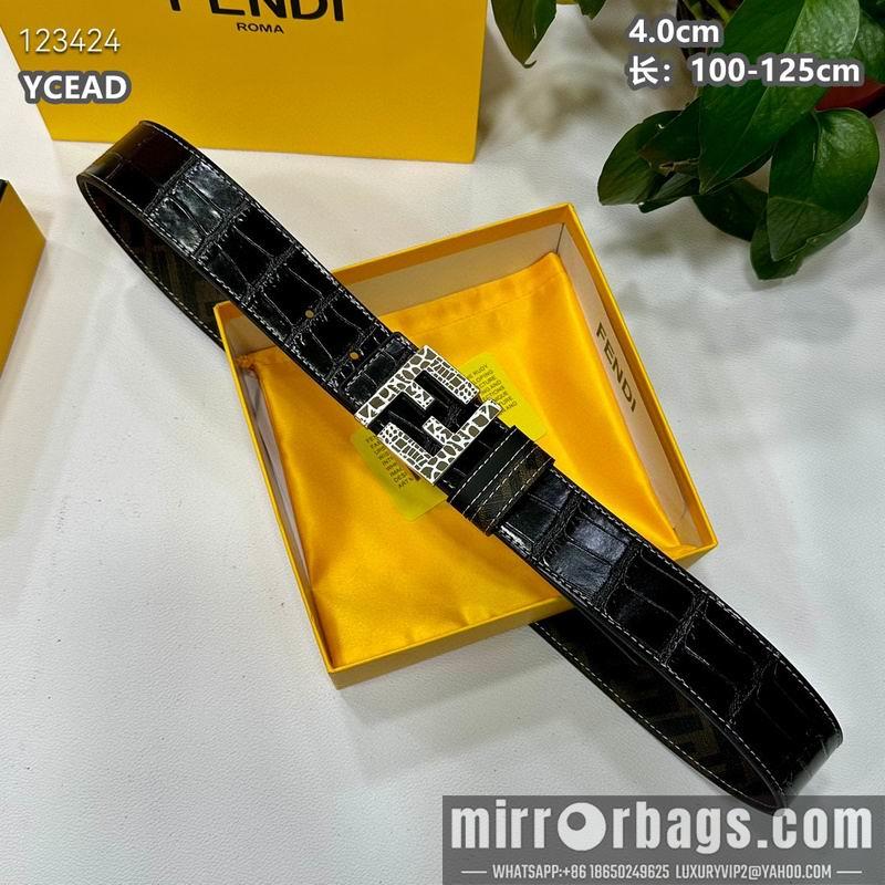 Fendi belt 40mmX100-125cm 8L58