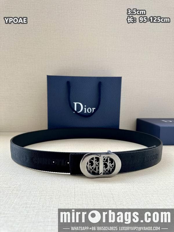 Dior belt 35mmX95-125cm 8L42