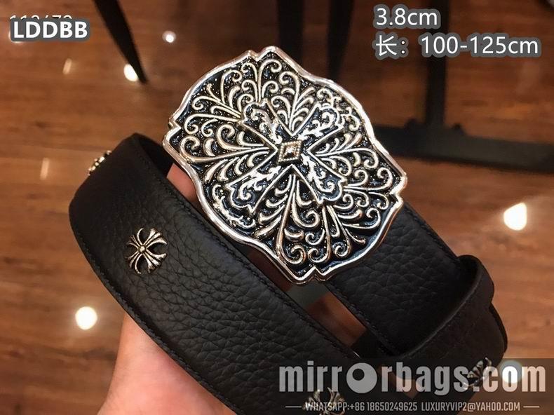 Chrome Hearts belt 38mmX100-125cm 8L15