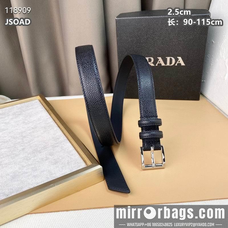 Prada belt 25mmX90-115cm 8L040802