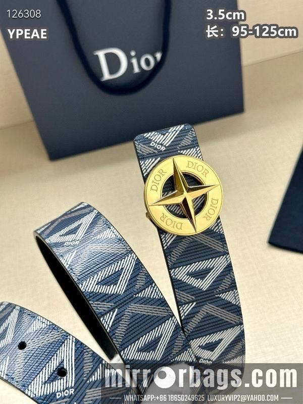 Dior belt 35mmX95-125cm 8L18
