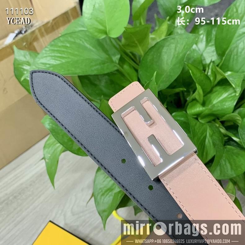 Fendi Belt 30mmX90-115cm 8L03