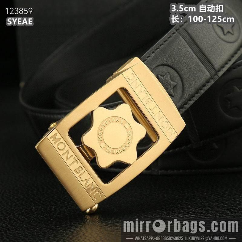 Montlanc belt 35mmX100-125cm 8L51