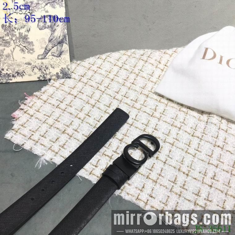 Dior Belt 25mmX95-110cm 8L01