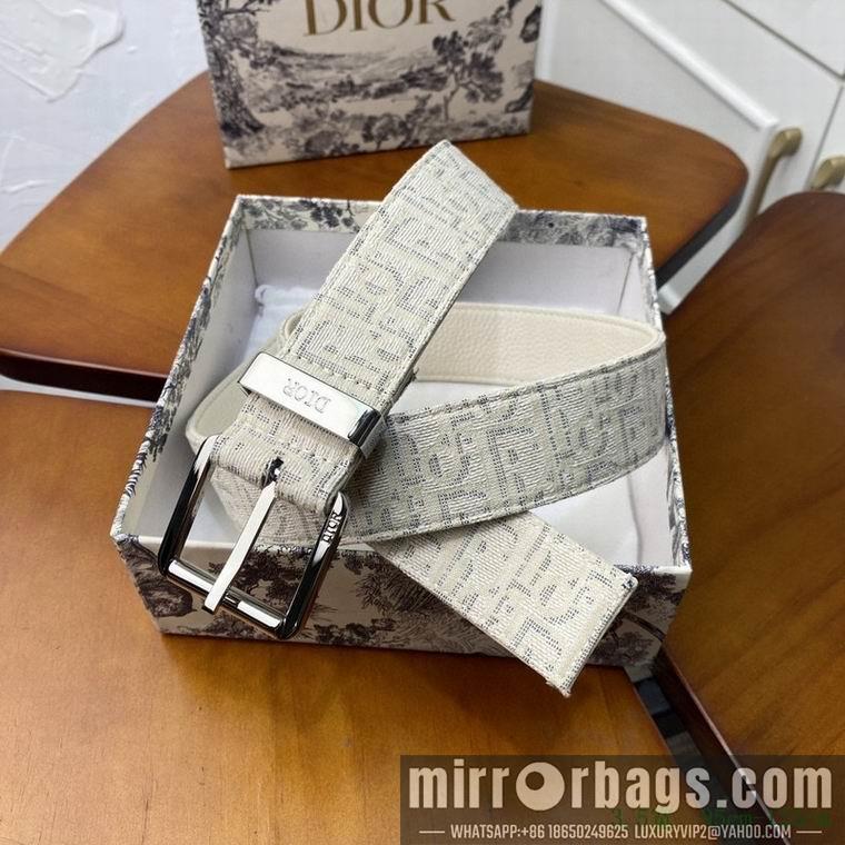 Dior belt 35mmX95-125cm 7D03