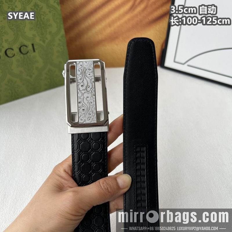 Gucci belt 35mmX100-125cm 8L97