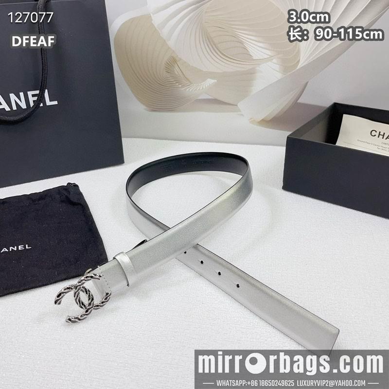 Chanel belt 30mmX90-115cm 8L38