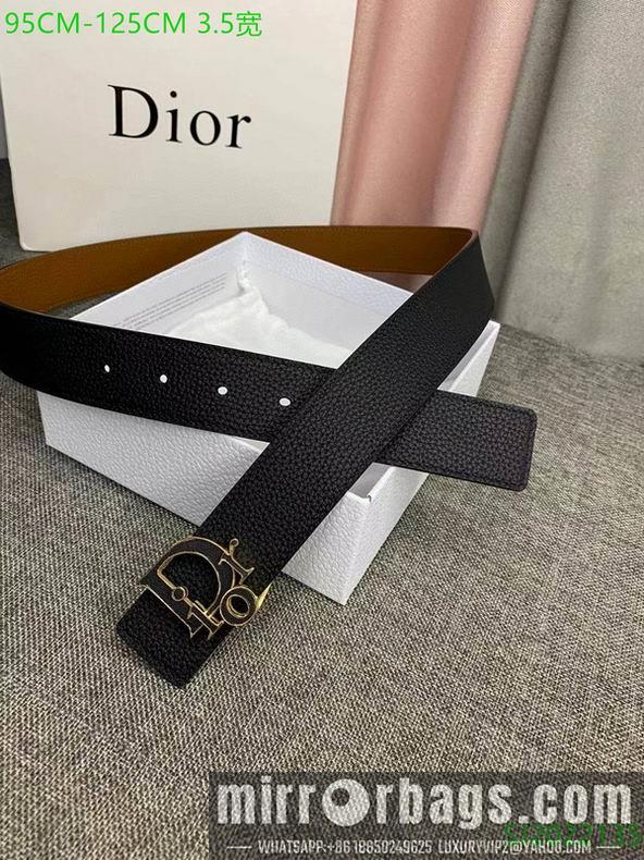 Dior belt 35mmX95-125cm 7D18