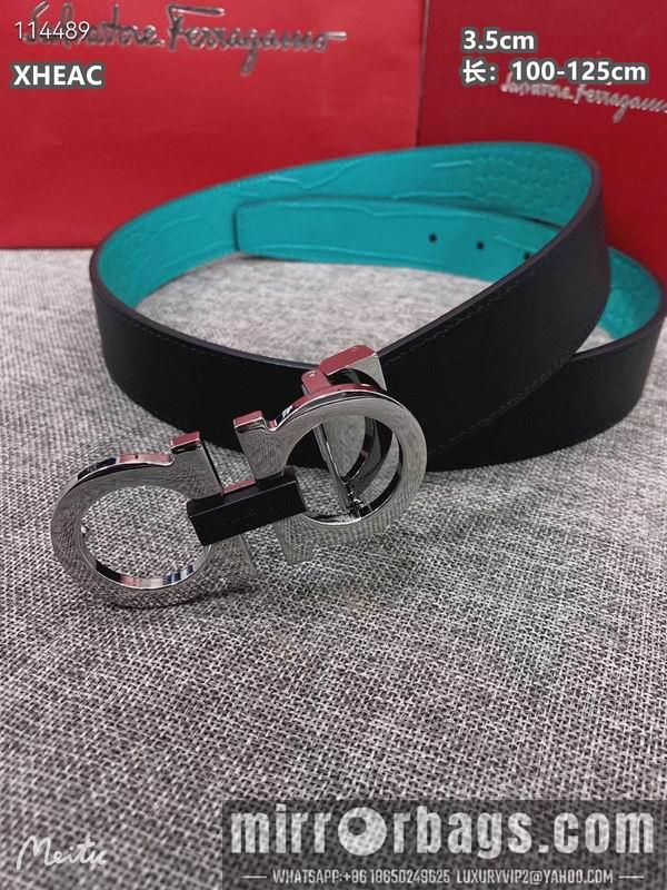 Ferragamo belt 35mmX100-125cm 8L59