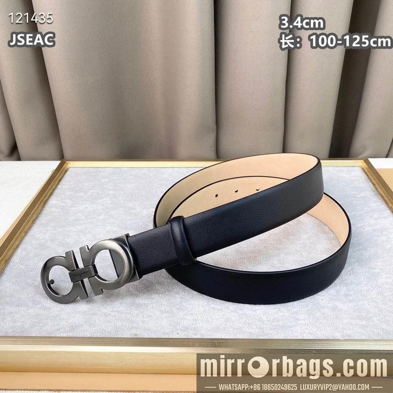 Ferragamo belt 34mmX100-125cm 8L09