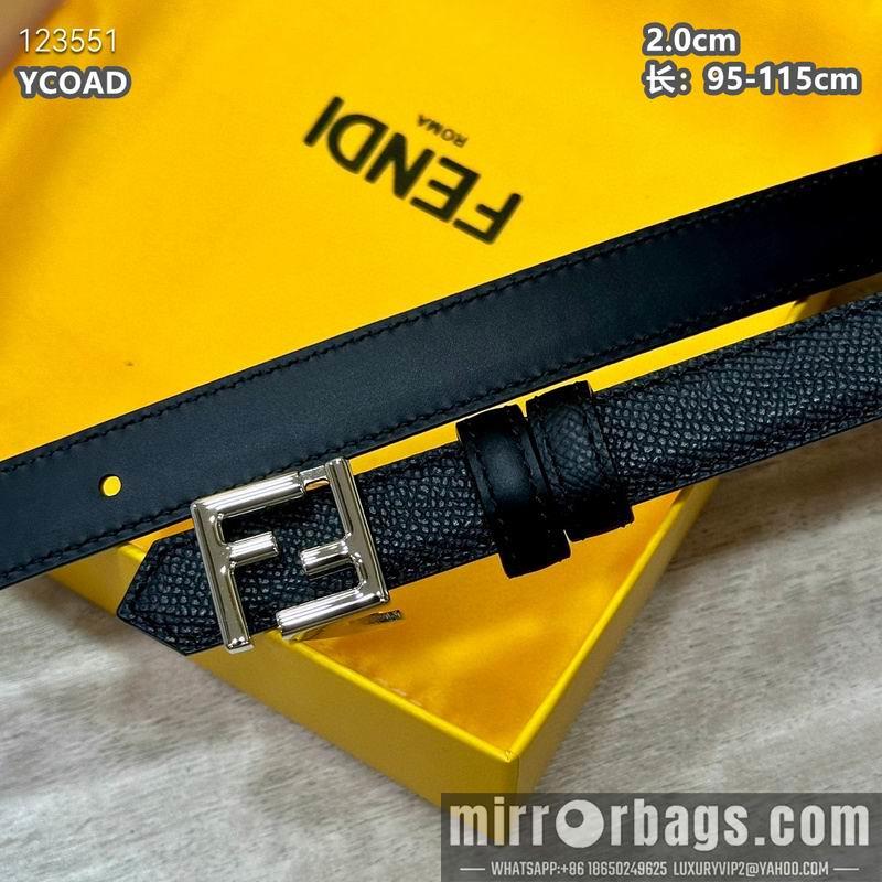 Fendi belt 20mmX95-115cm 8L16