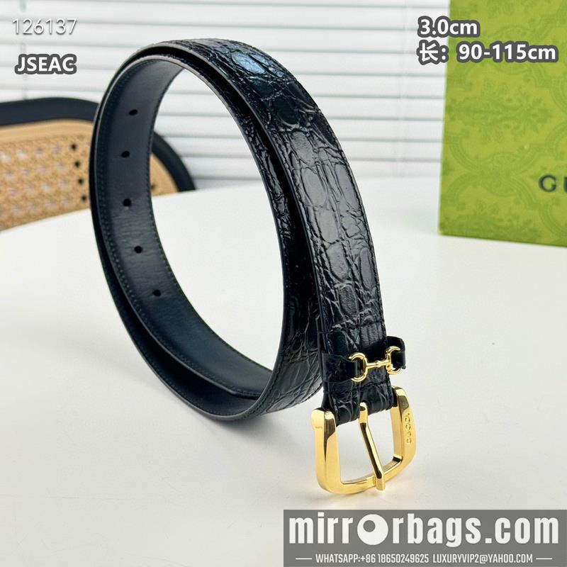 Gucci belt 30mmX90-115cm 8L01