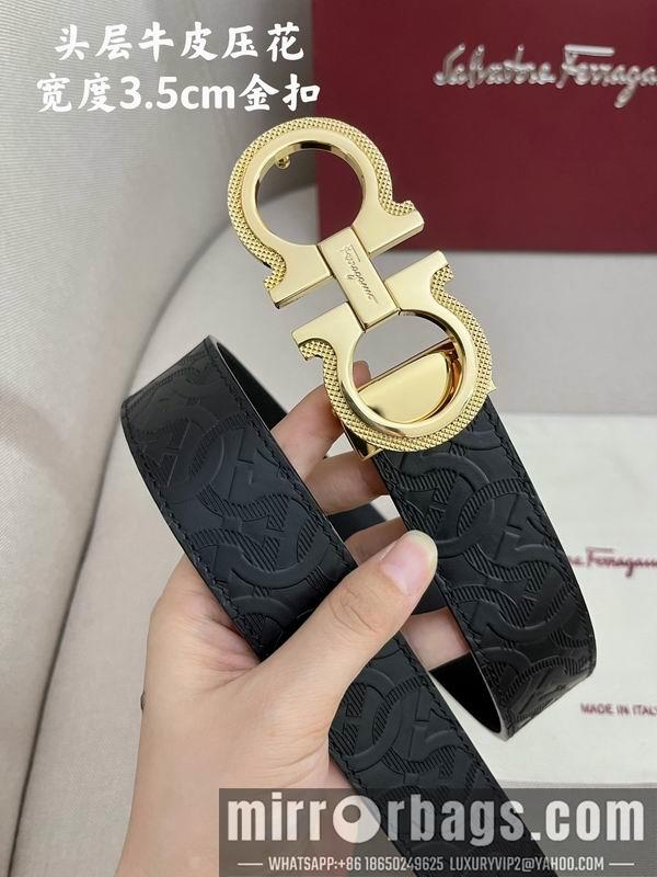 Ferragamo belt 35mmX95-125cm 7D25