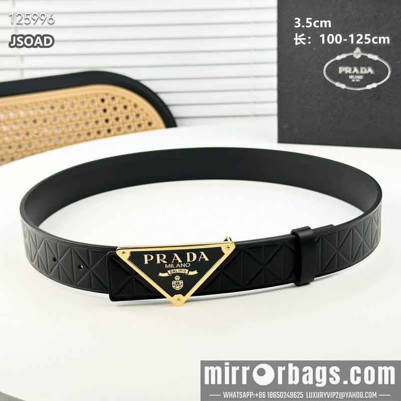 Prada belt 35mmX100-125cm 8L39