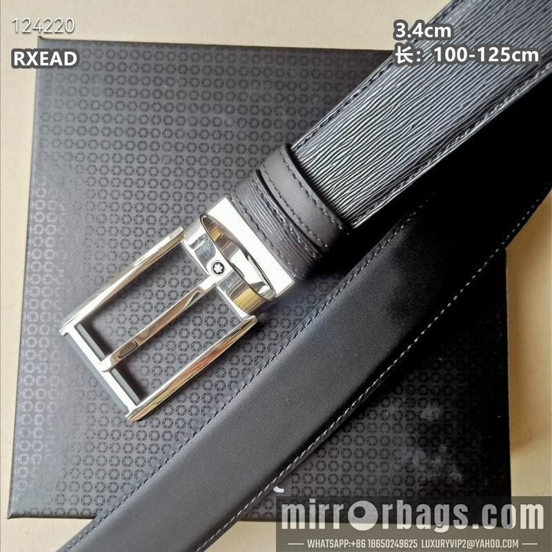 Montblanc belt 34mmX100-125cm 8L05