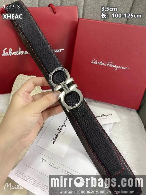 Ferragamo belt 35mmX100-125cm 8L54