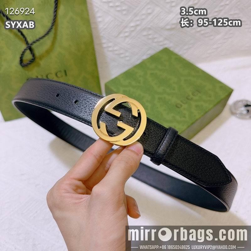 Gucci belt 35mmX95-125cm 8L69