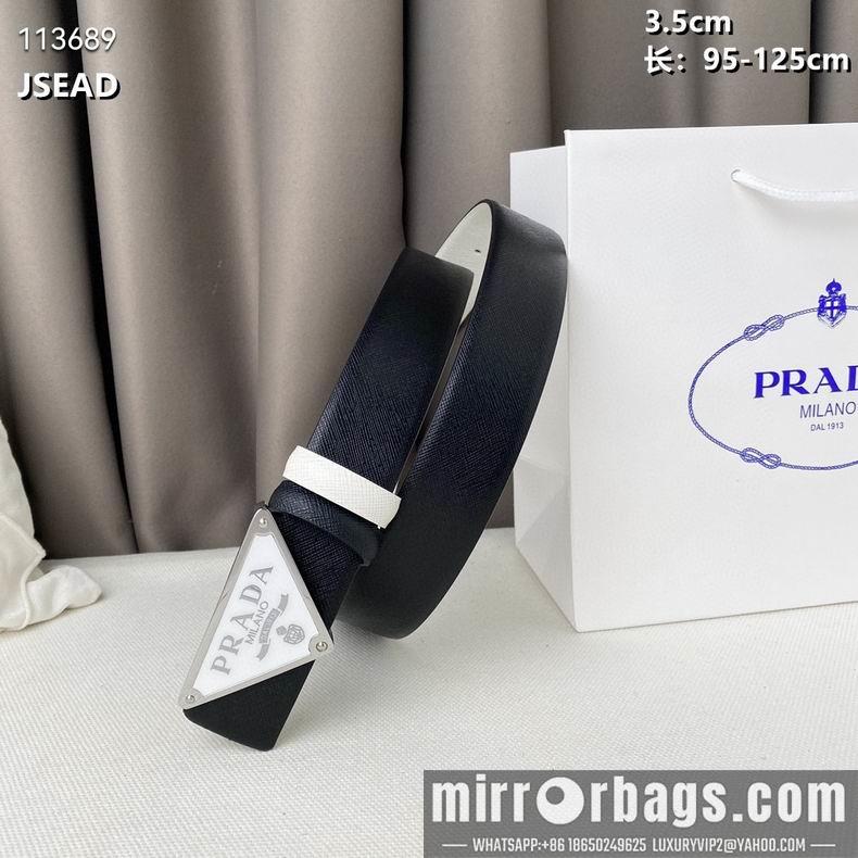 Prada belt 35mmX95-125CM 8L20