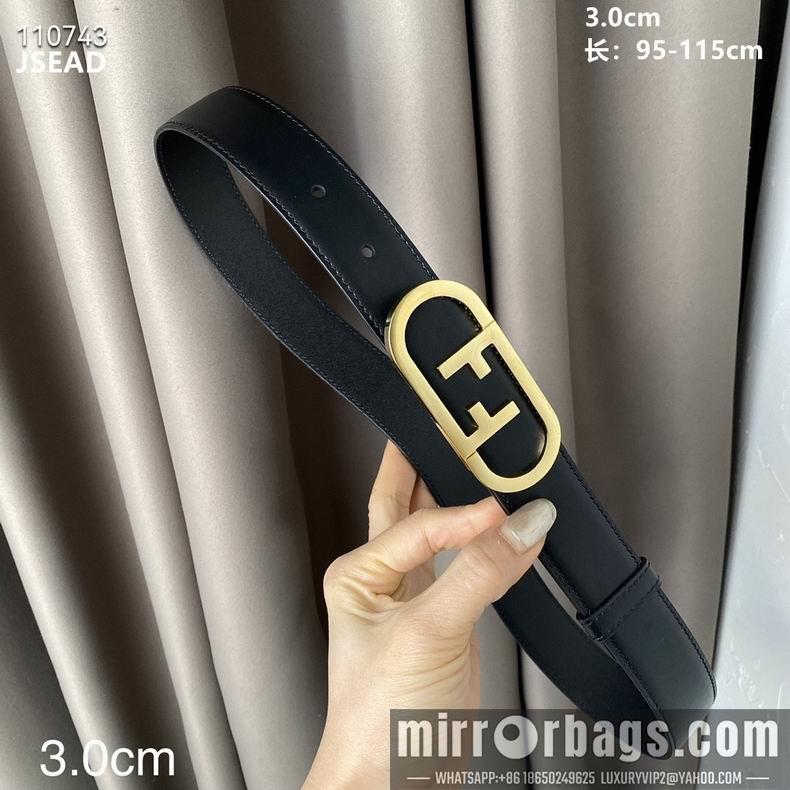 Fendi Belt 30mmX90-115cm 8L02