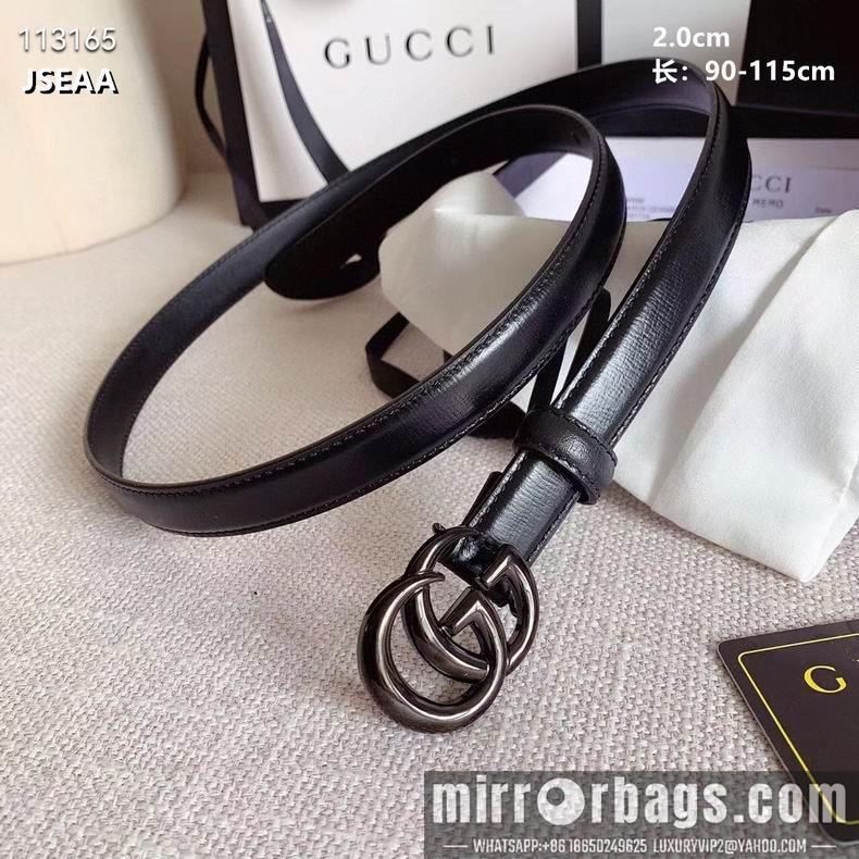 Gucci belt 20mmX90-115cm 8L08