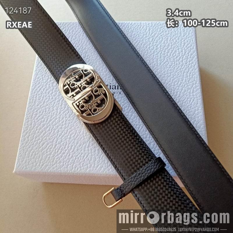 Dior belt 34mmX100-125cm 8L02