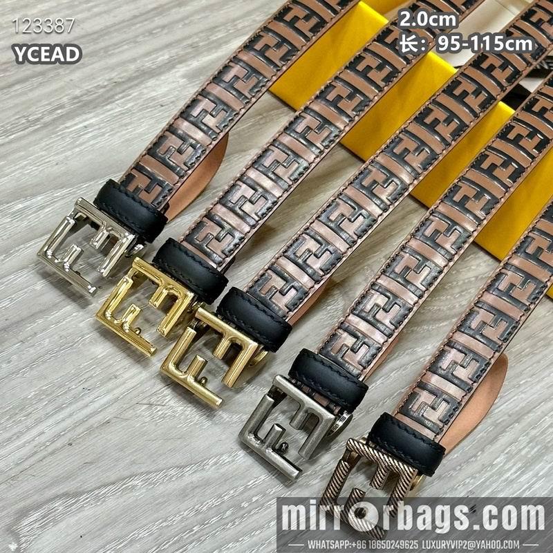 Fendi belt 20mmX95-115cm 8L14
