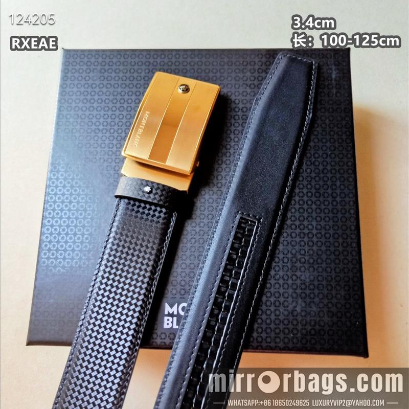 Montlanc belt 34mmX100-125cm 8L11