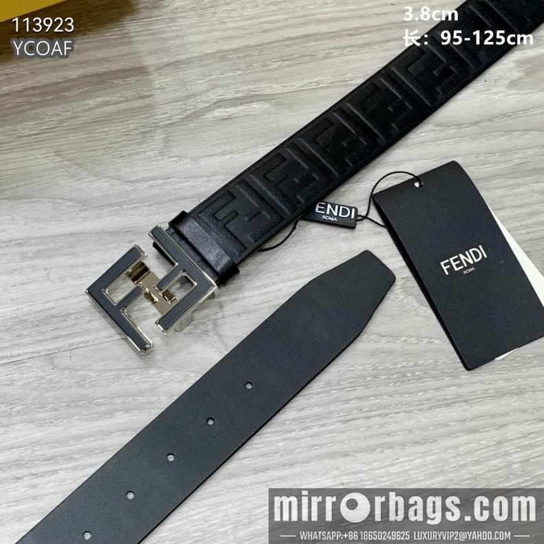 Fendi Belt 38mmX95-125cm 8L06
