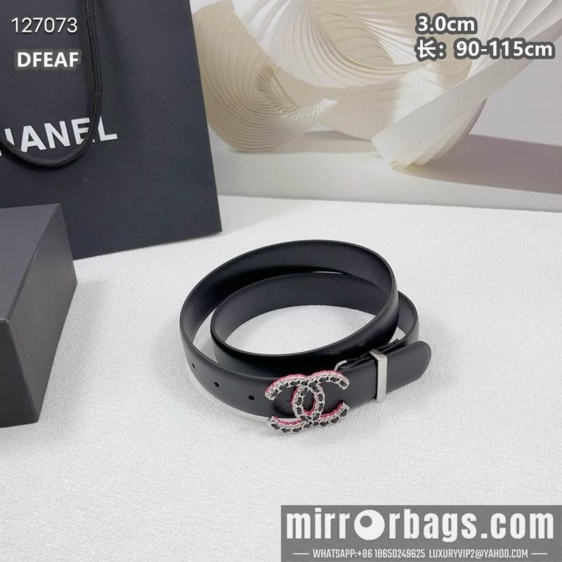 Chanel belt 30mmX90-115cm 8L37