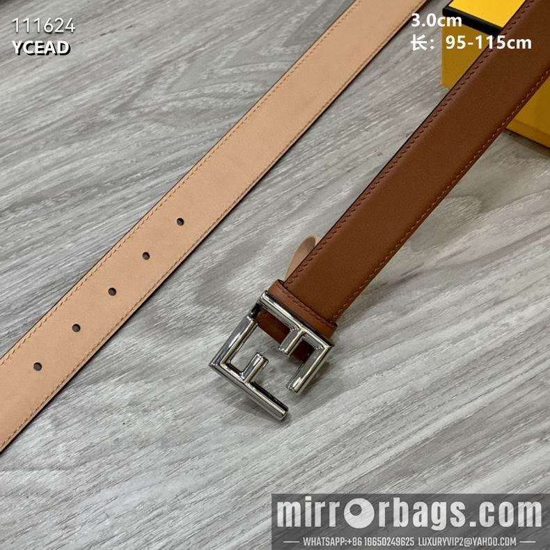 Fendi Belt 30mmX95-115cm 8L04