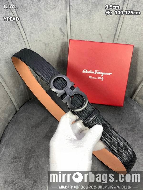 Ferragamo belt 35mmX100-125cm 8L26