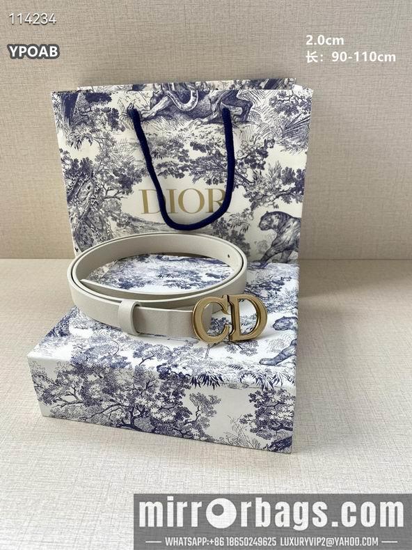 Dior Belt 20mmX90-110cm 8L03