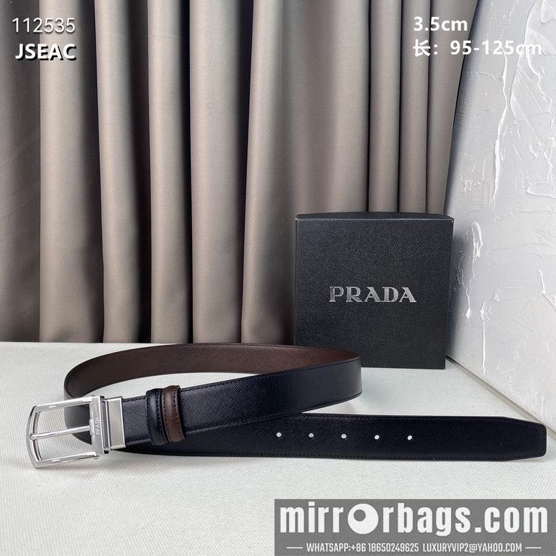 Prada belt 35mmX95-125CM 8L14
